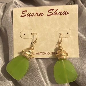Earrings by Susan Shaw never worn